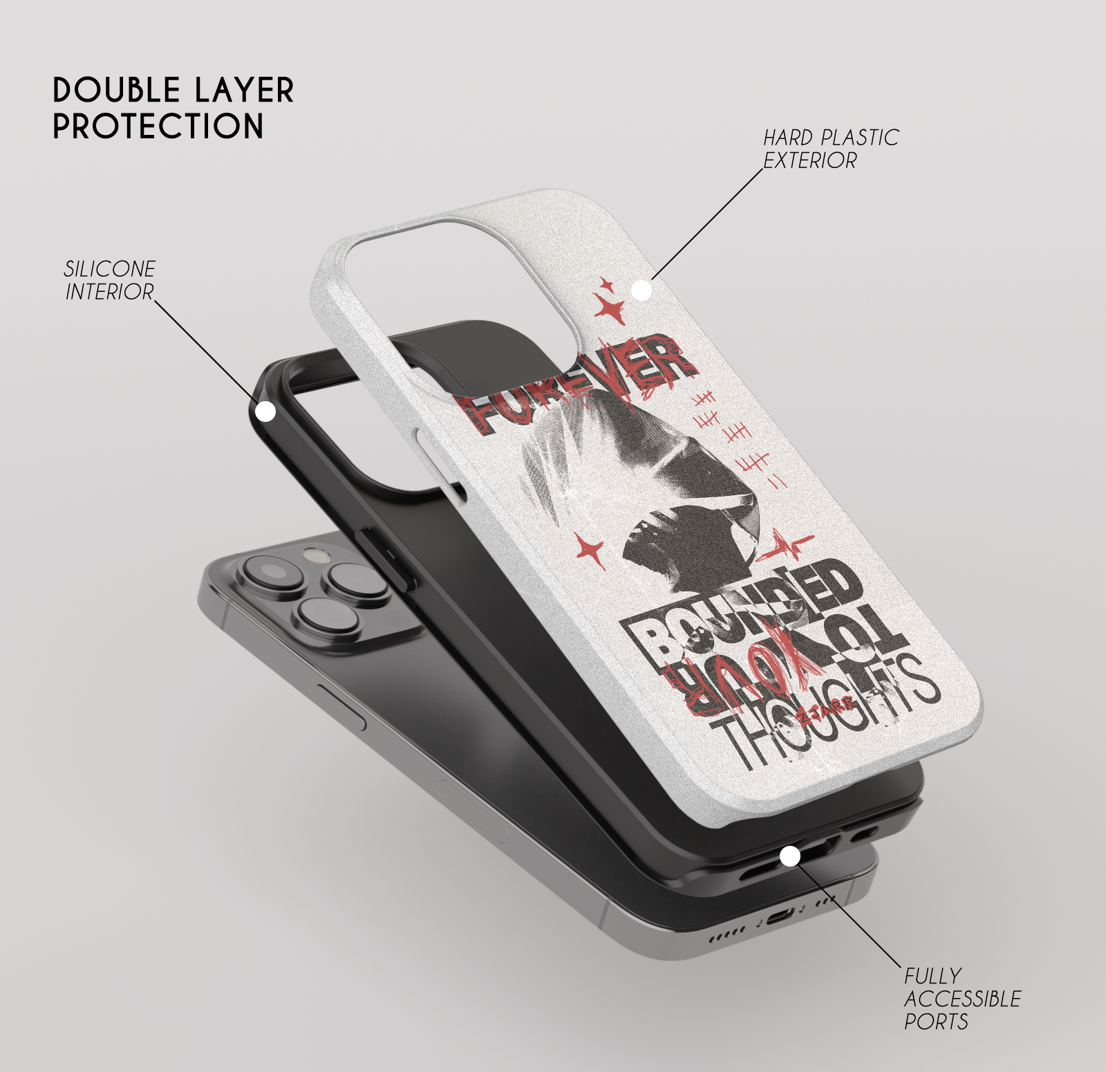 4EVA Bounded  iPhone Tough Case