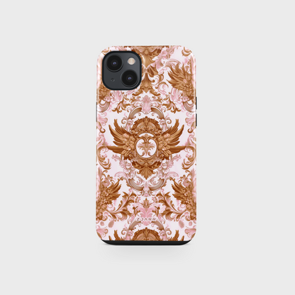 Golden Scarf iPhone Tough Case, old money , italian style 