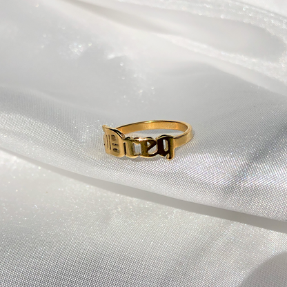 DREQ GOLD RING