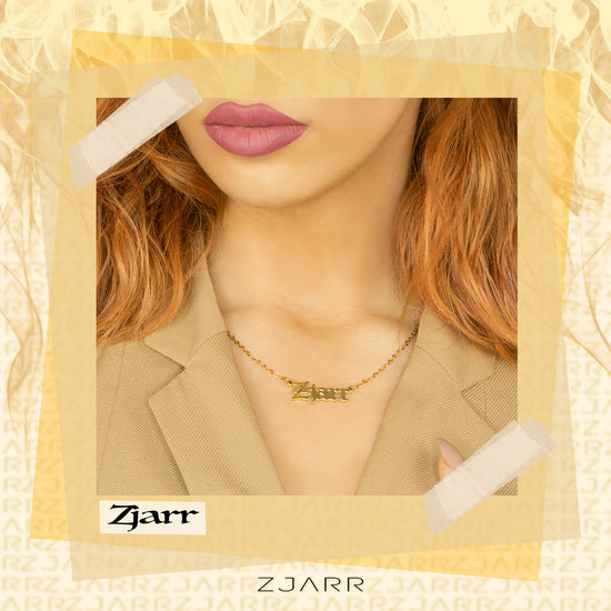 ZJARR Albanian 18k gold plated necklace , albanian jewlery , albanian necklace , shqipe , zemer , gjerdan, vajze shqipatre