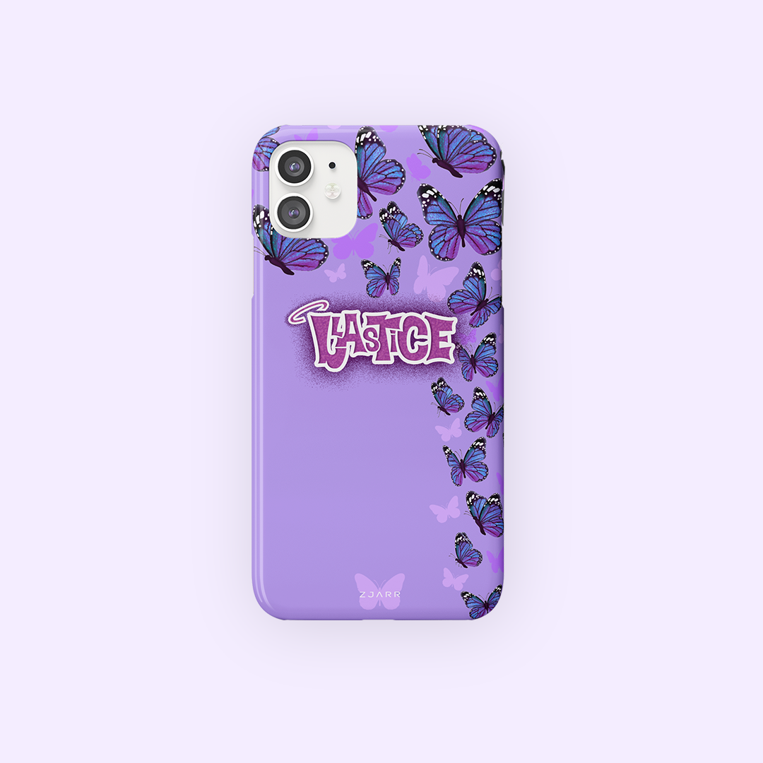 LLASTICE - Albanian Tough iPhone Case , bratz , cute phone case, butterflies, butterfly , purple cover , SHQIPE 
#case-type_snap-case