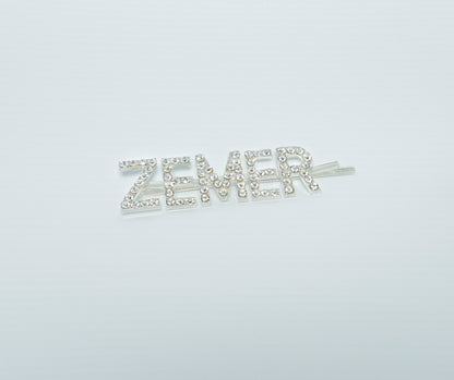 ZEMER SILVER DIAMANTE CLIP